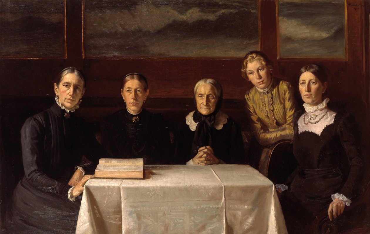 Juledag 1900 af Michael Peter Ancher