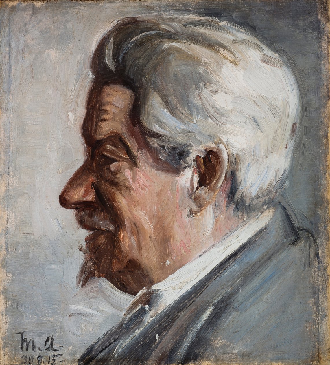 Georg Brandes af Michael Peter Ancher