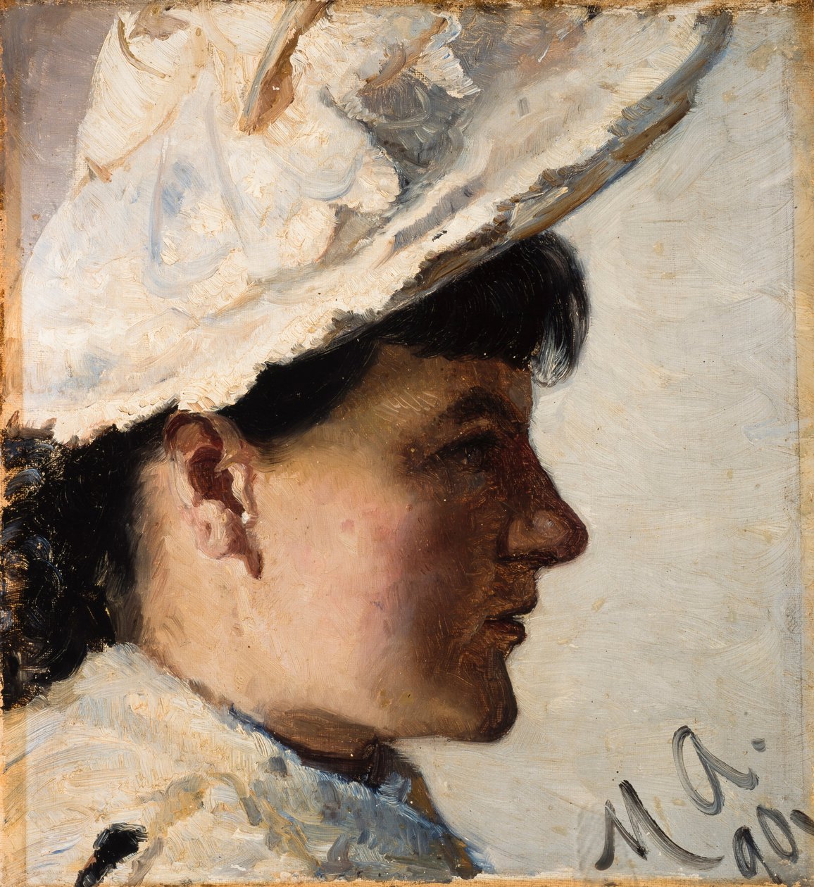 Gerda Ahlborn af Michael Peter Ancher