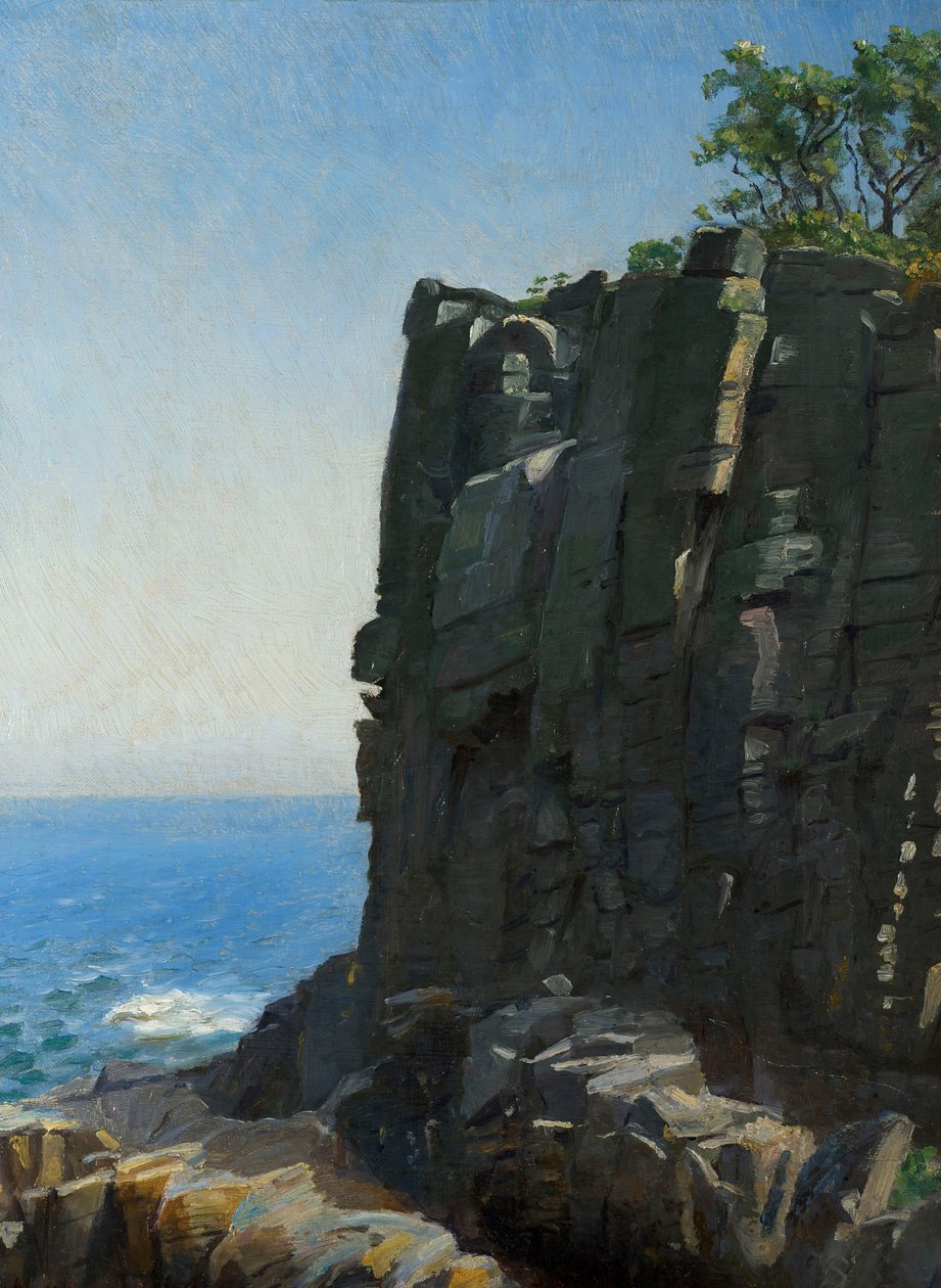 Sanctuary Cliffs ved Rø af Michael Peter Ancher