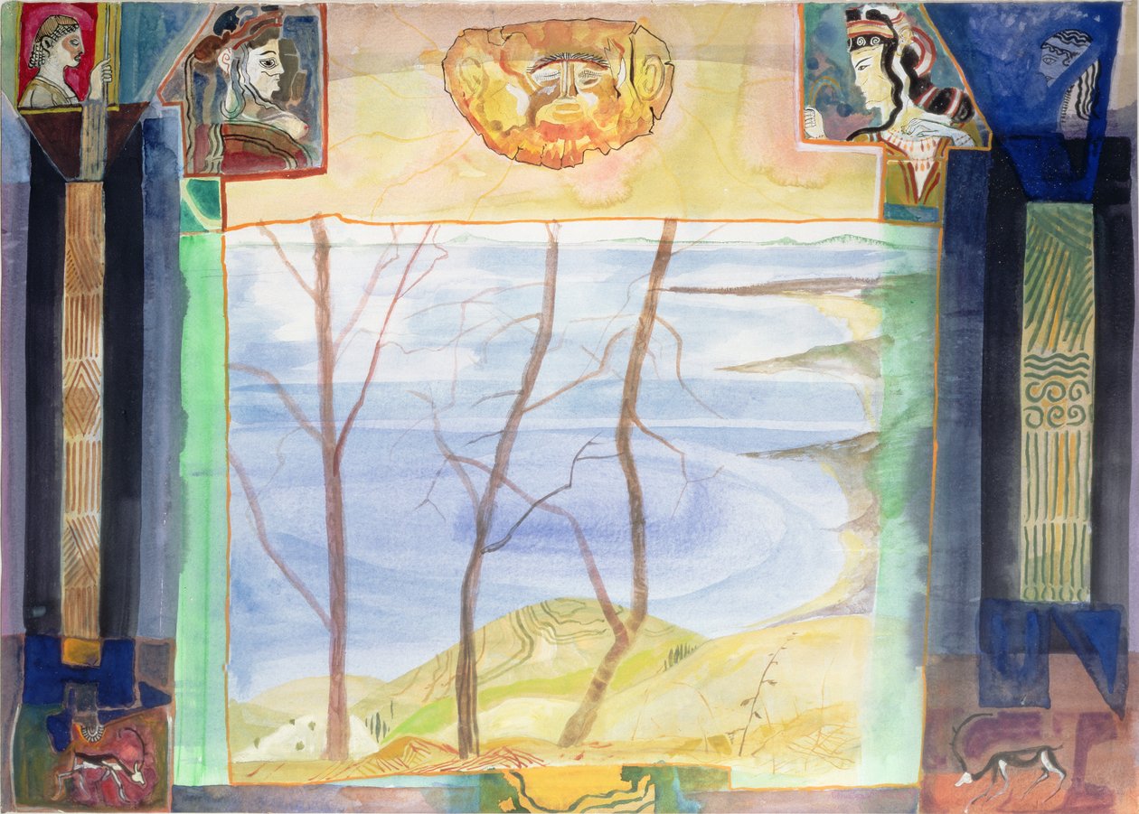 Agamemnons Country - A Mani Viewpoint fra den græske oplevelsesserie af Michael Chase