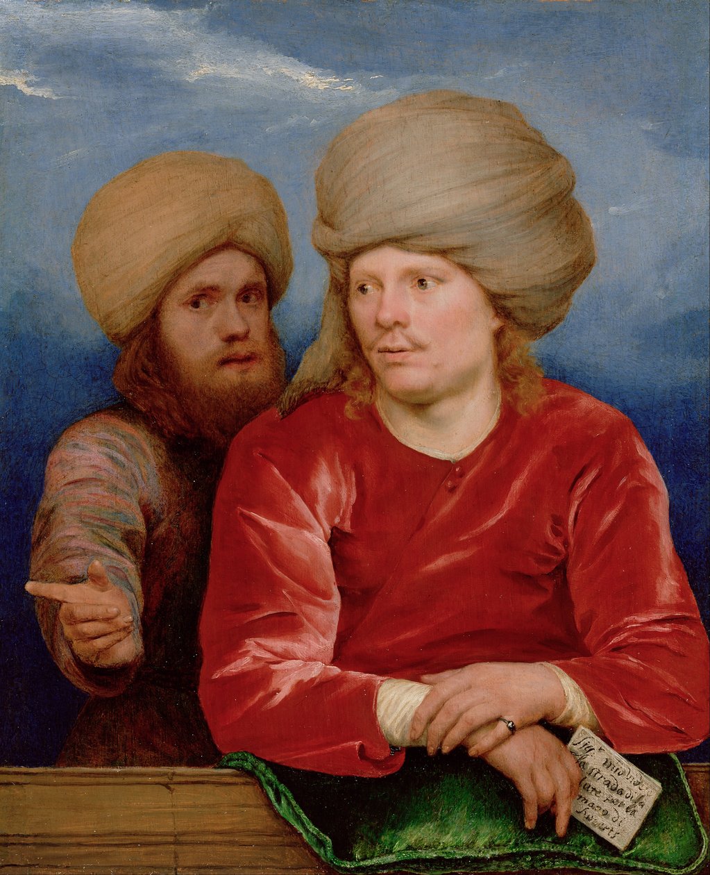 Dobbelt portræt af Michael Sweerts