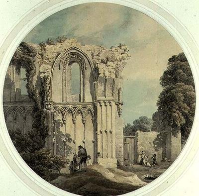 Glastonbury Abbey af Michael Rooker