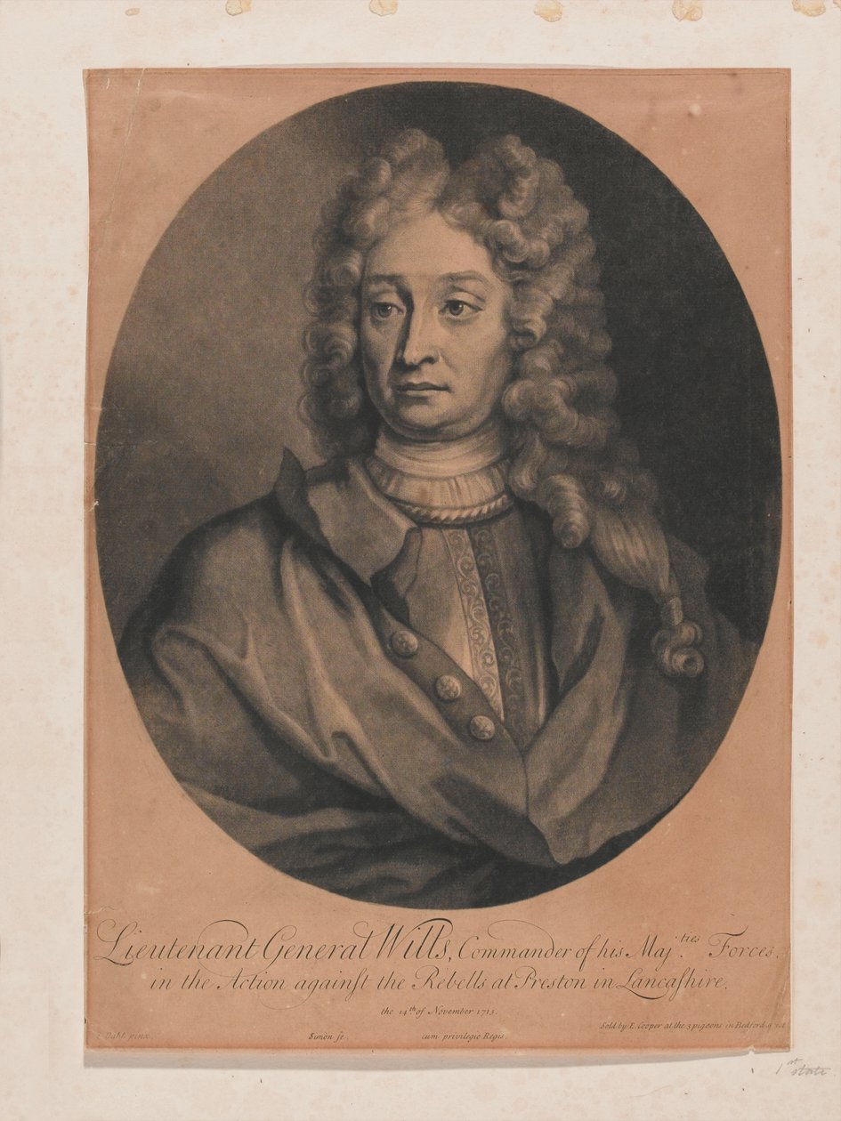Generalløjtnant Wills af Michael (after) Dahl
