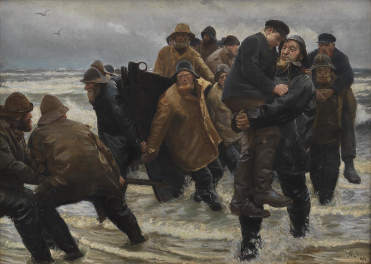En besætning reddet af Michael Ancher