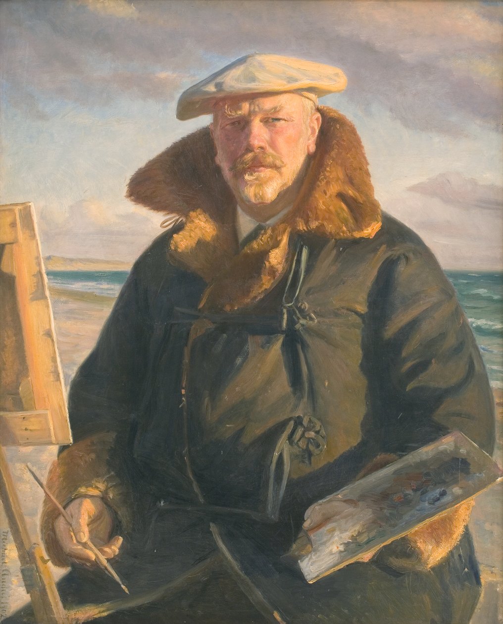 Selvportræt af Michael Ancher