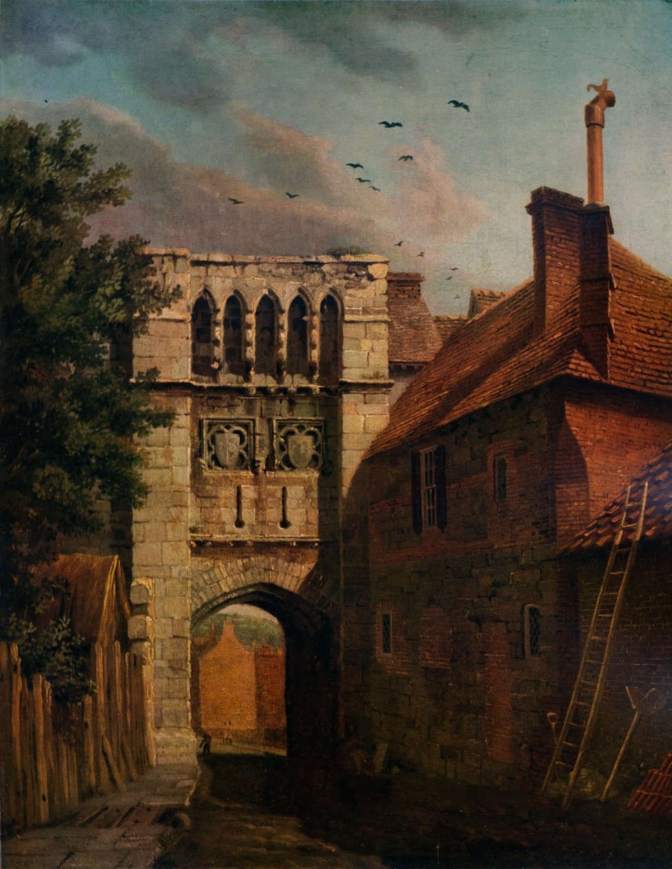 West Gate, Winchester, 1779 af Michael Angelo Rooker