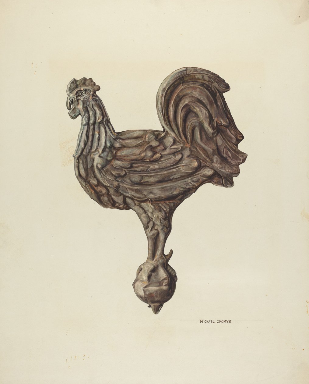 Vejrvandsfinal, ca. 1940. af Michael Chomyk