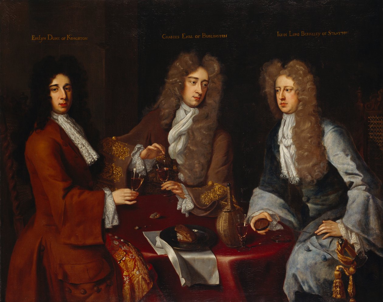 Jarl af Burlington, hertug af Kingston-upon-Hull og baron Berkeley af Stratton, 1690