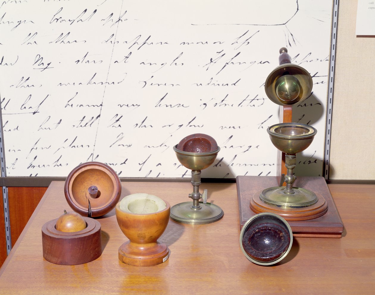 Faradays sfæriske kondensator, ca. 1837 (blandede medier) af Michael Faraday