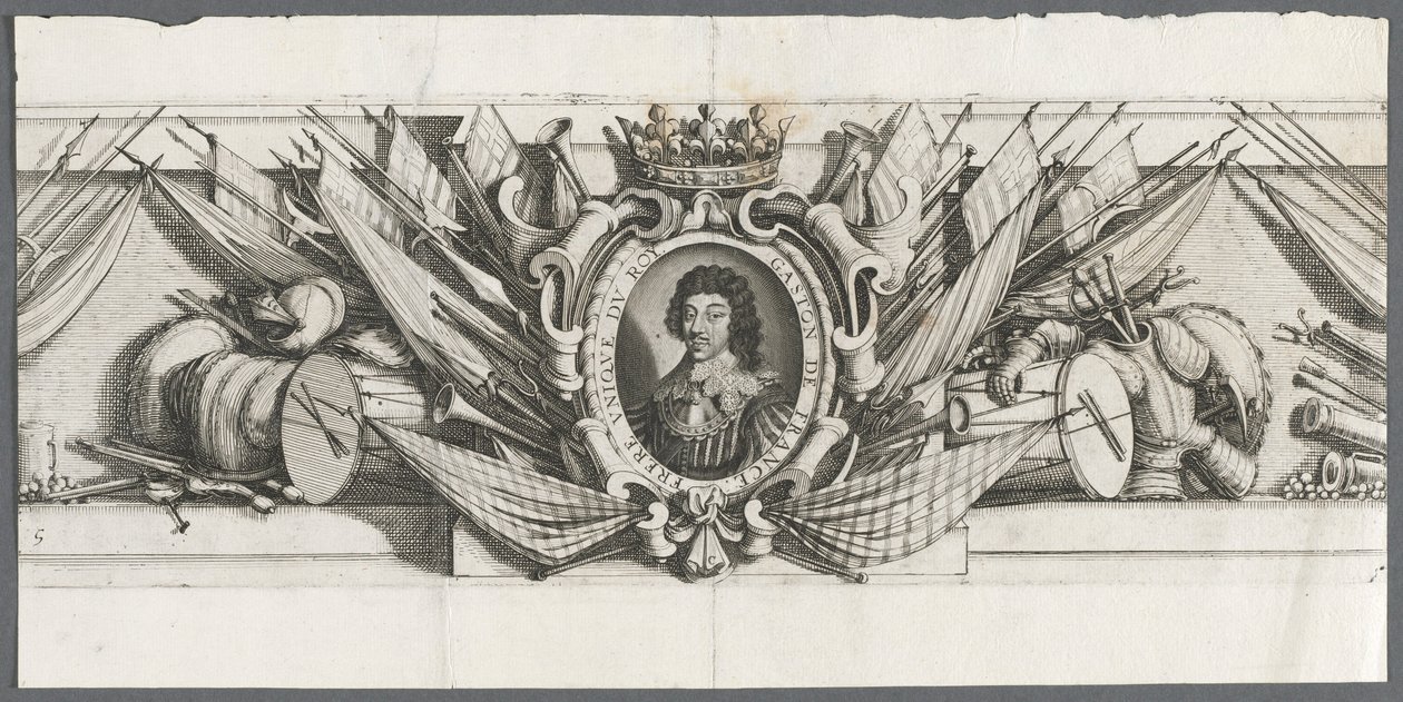 Belejringen af La Rochelle: Tavle 15, 1628-1630. af Michael Lasne