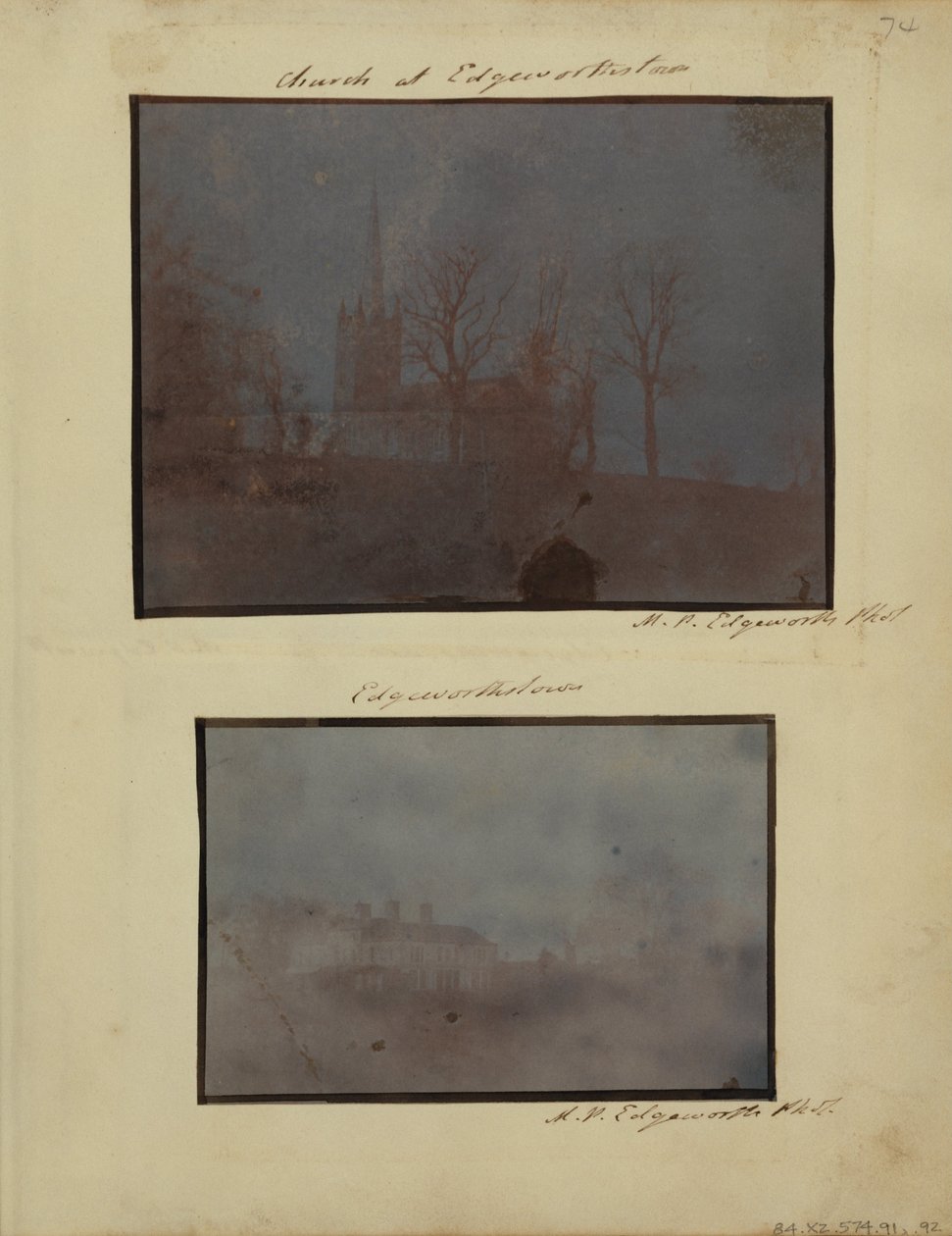 Kirken i Edgeworthstown af Michael Pakenham Edgeworth