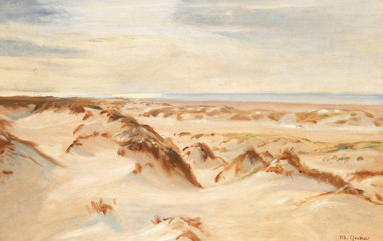 Dunes, Skagen. af Michael Peter Ancher