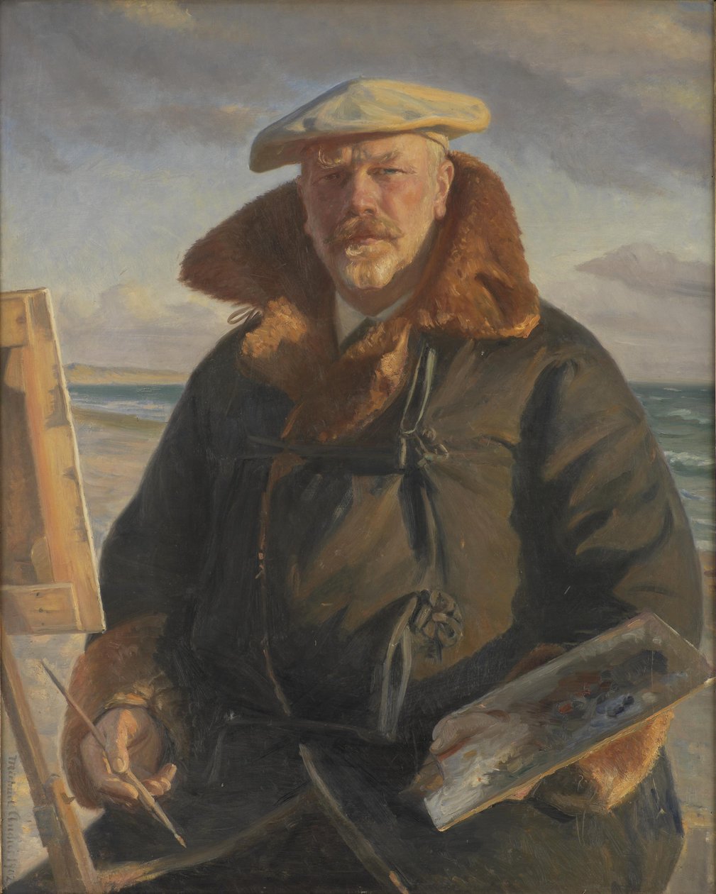 Selvportræt af Michael Peter Ancher