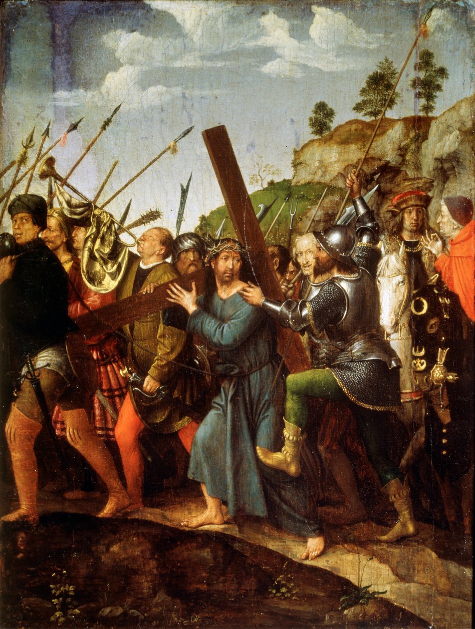 Kristus bærer korset, c1518-c1525 af Michael Sittow