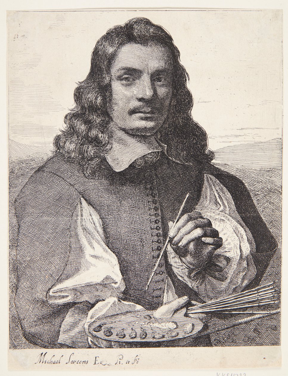 Selvportræt af Michael Sweerts
