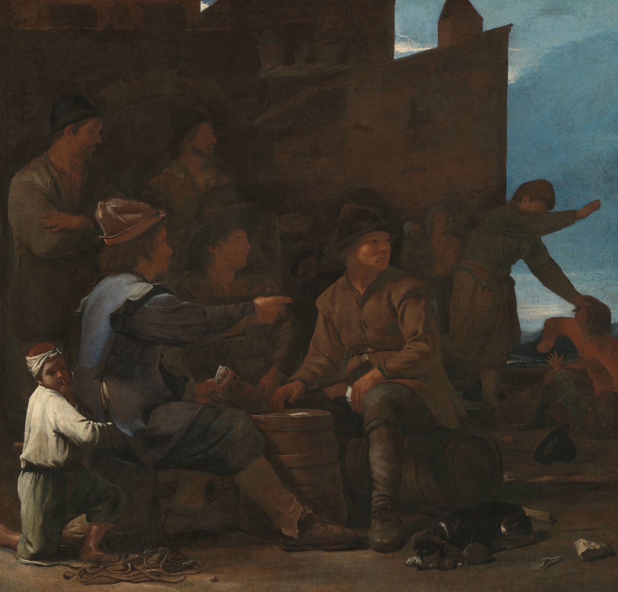 Kortspillerne af Michael Sweerts