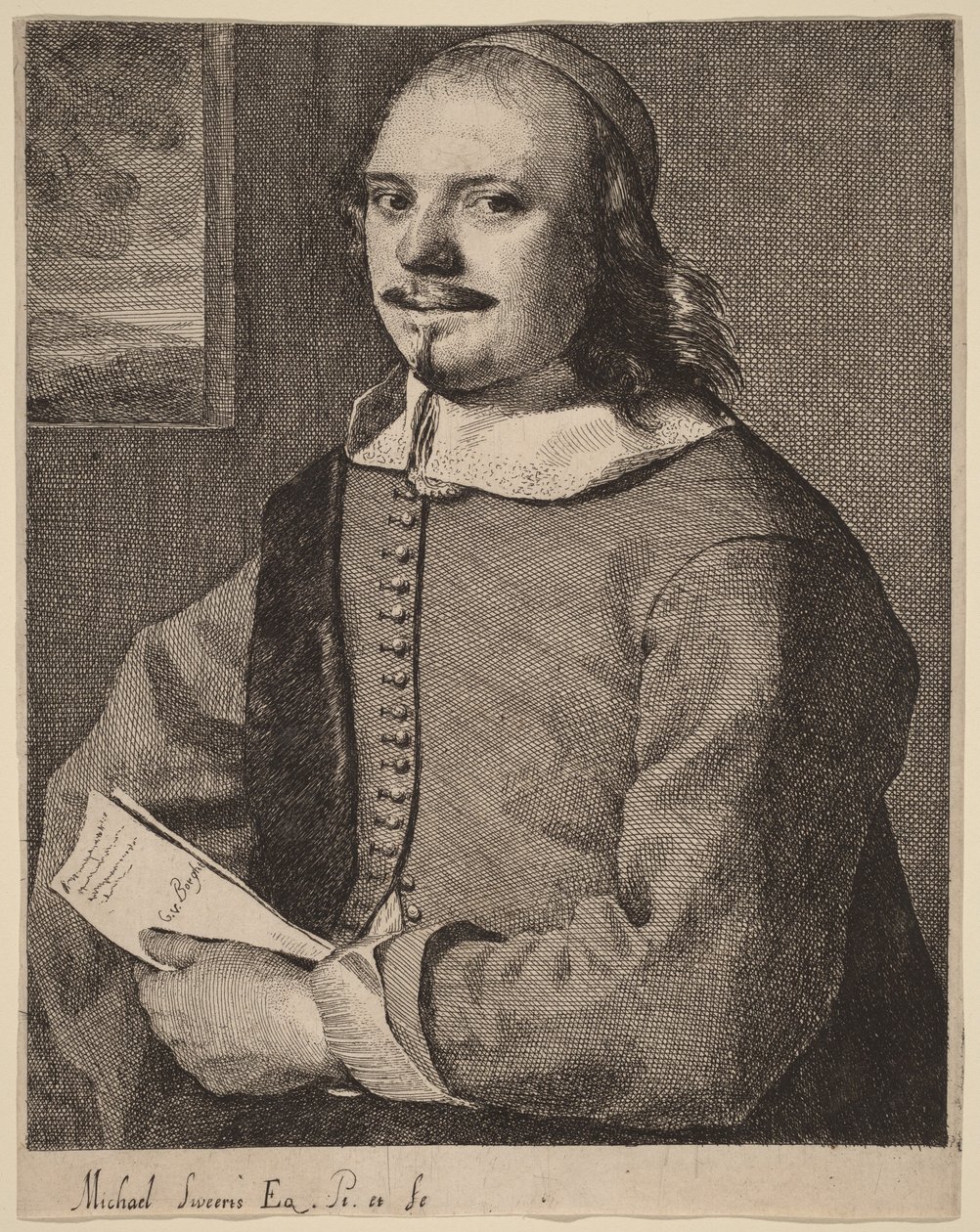 Willem van der Borcht af Michael Sweerts