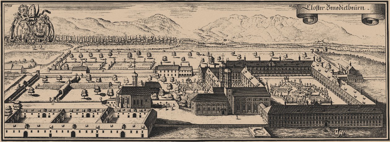 Benediktbeuern Abbey af Michael Wening