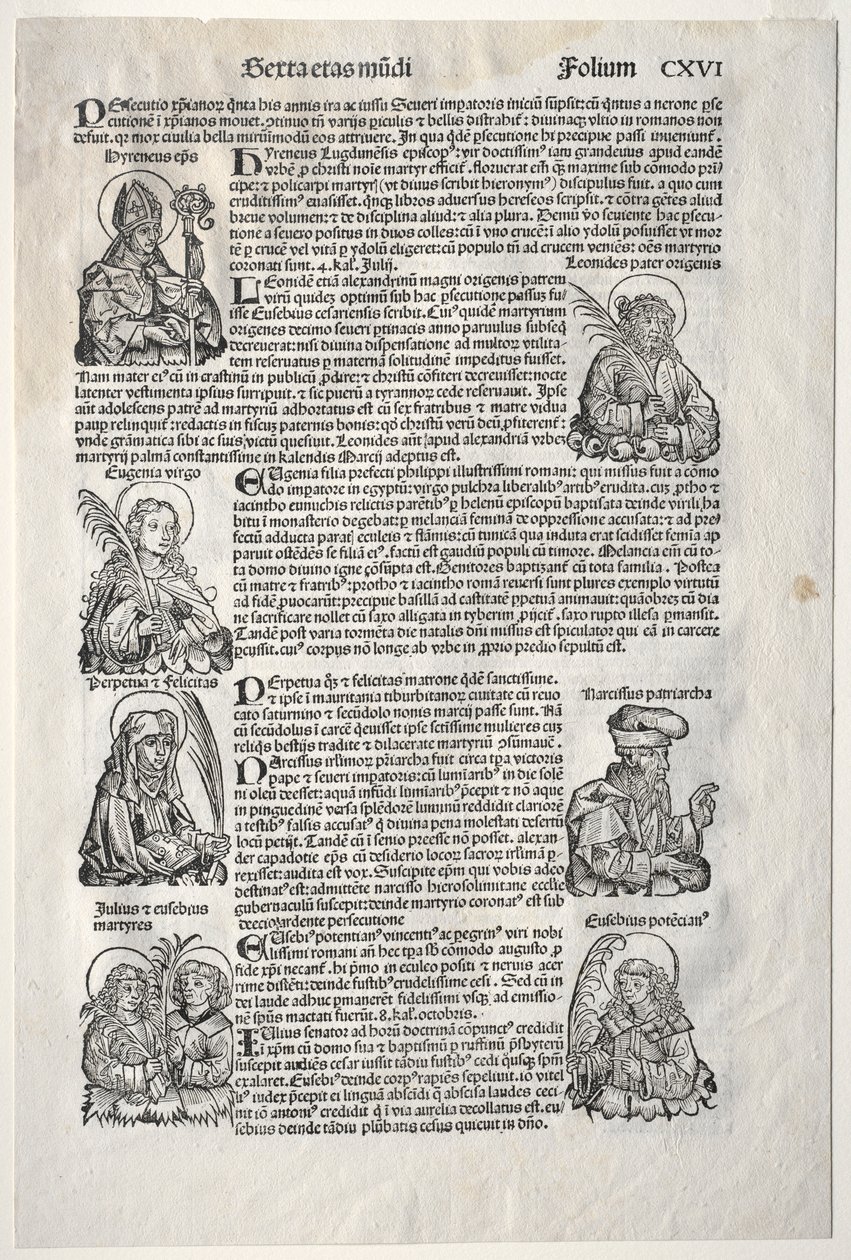 Nürnberg Krønike, 1493. af Michael Wolgemut
