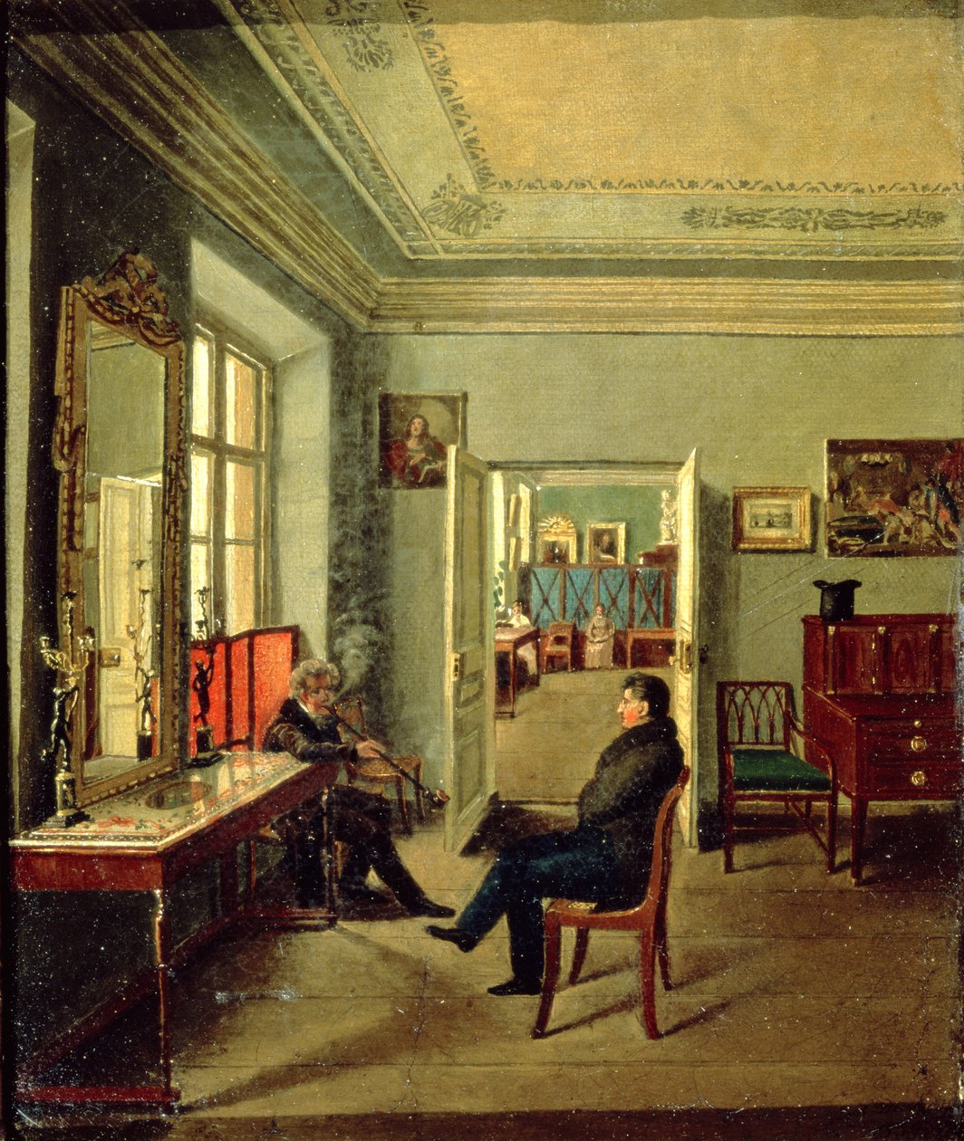 I rummet, 1834 af Michail Fyodorovich Davydov