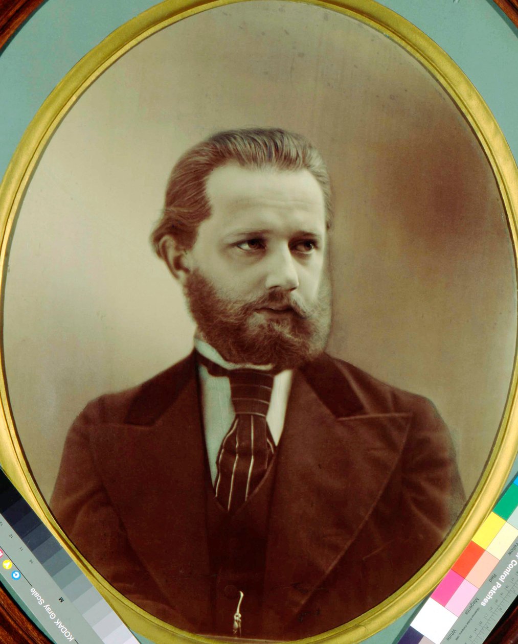 Peter Tchaikovsky, russisk komponist, 1800-tallet af Michail Michailovich Panov