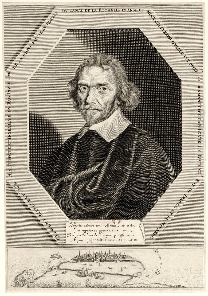 Clément Métezeau (1581 - 1652), fransk arkitekt af Michel Lasne