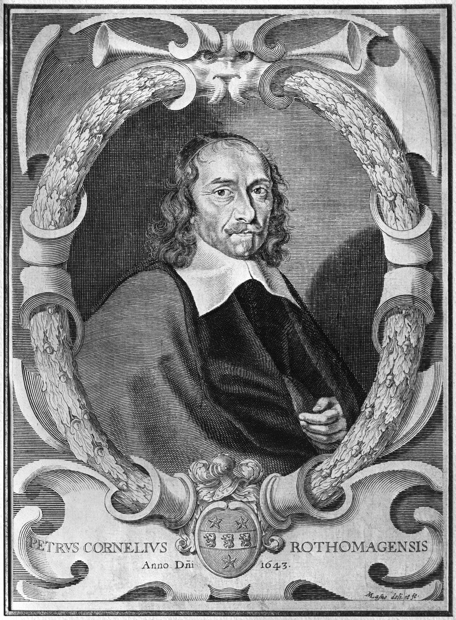 Pierre Corneille (1606-84) 1643 af Michel Lasne