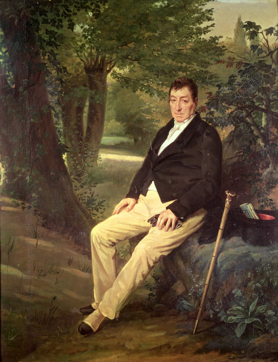 Marie-Joseph (1757-1834) Marquis de La Fayette af Michel Martin Drolling