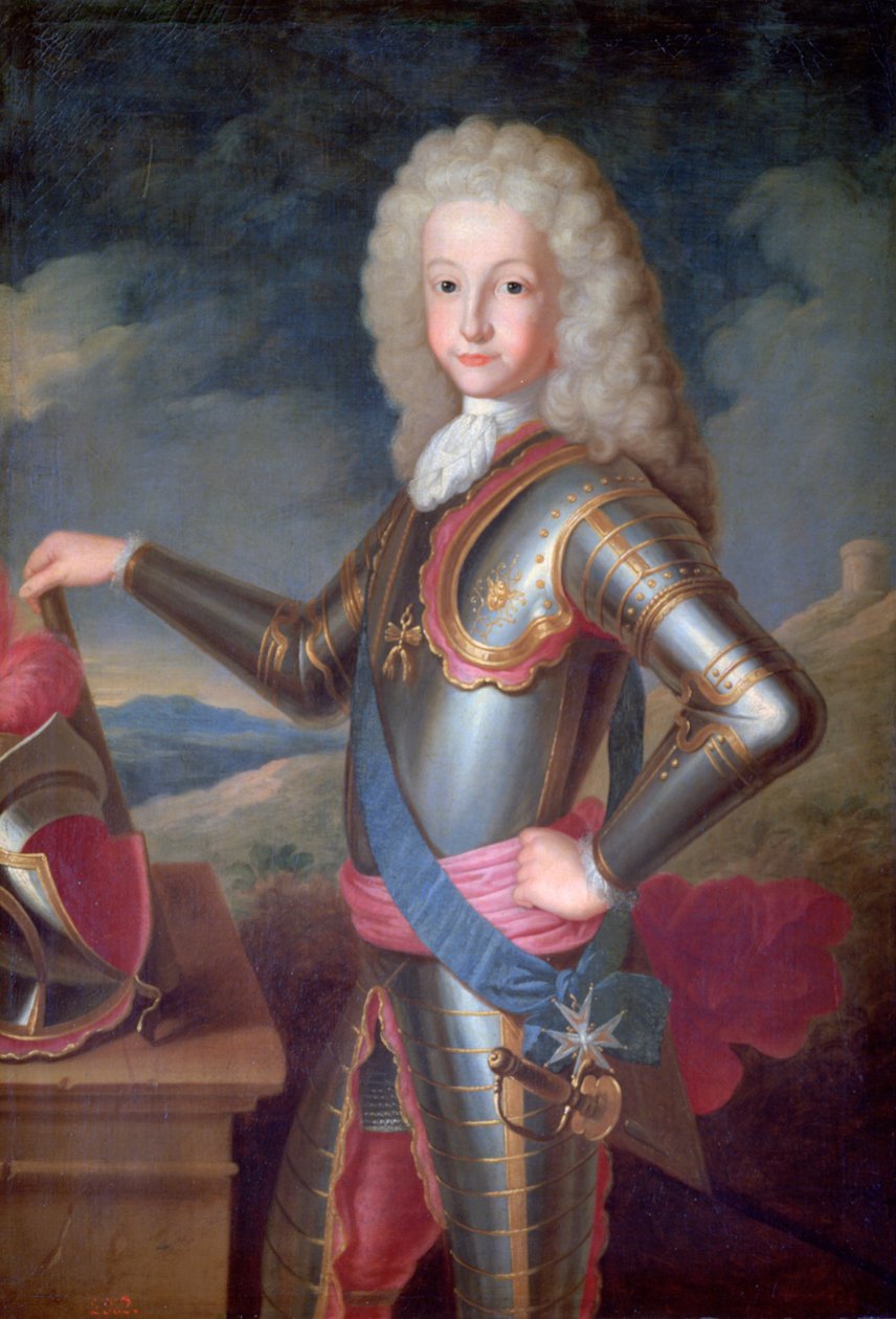 Ludvig I, Prins af Asturien, konge af Spanien, c1700-1730 af Michel Ange Houasse