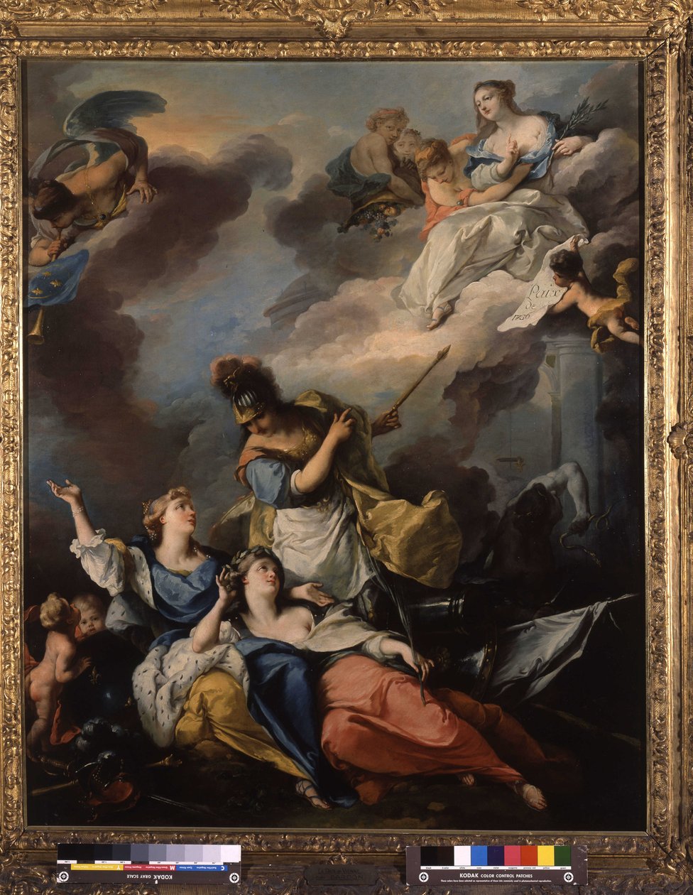Allegori om freden i Wien i 1606 af Michel Francois Dandre Bardon