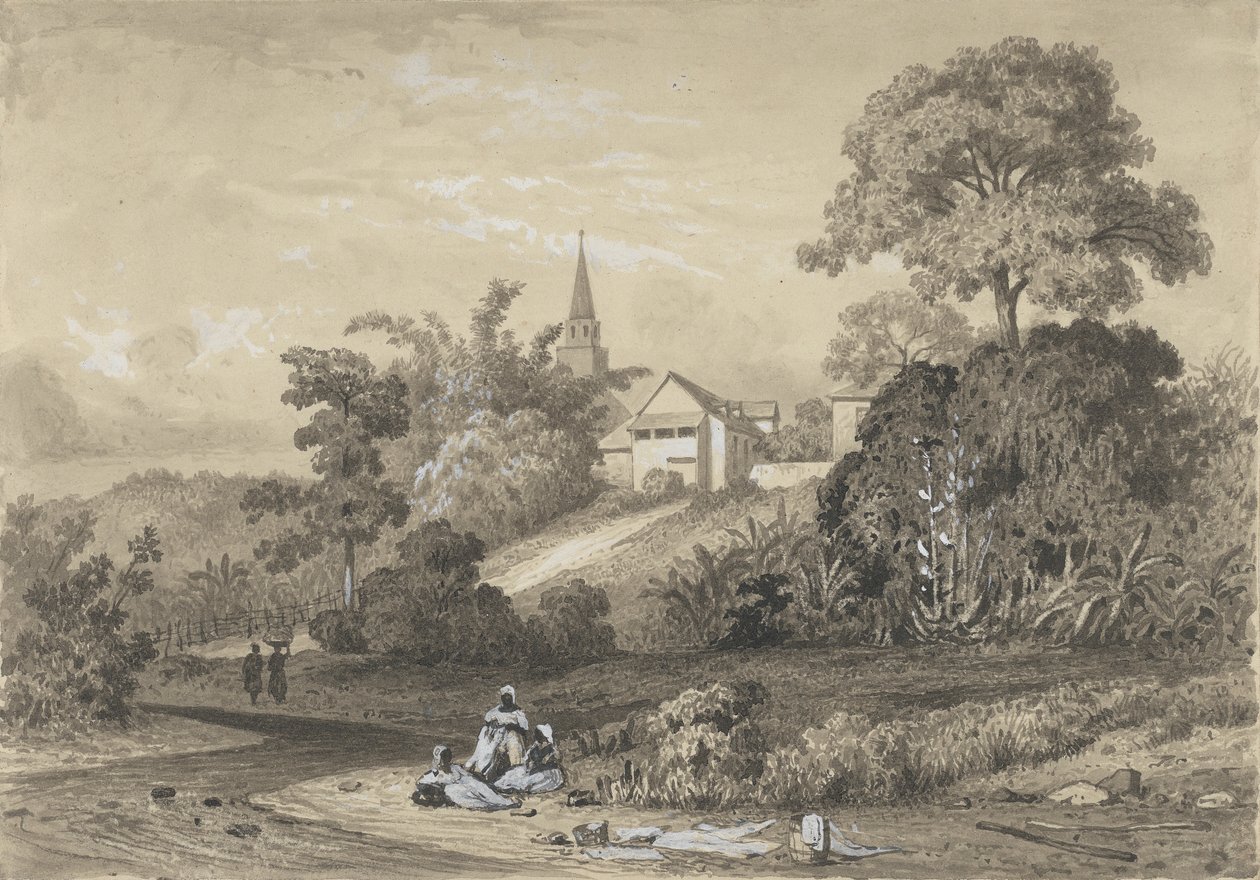 Riverside, St. Joseph af Michel Jean Cazabon
