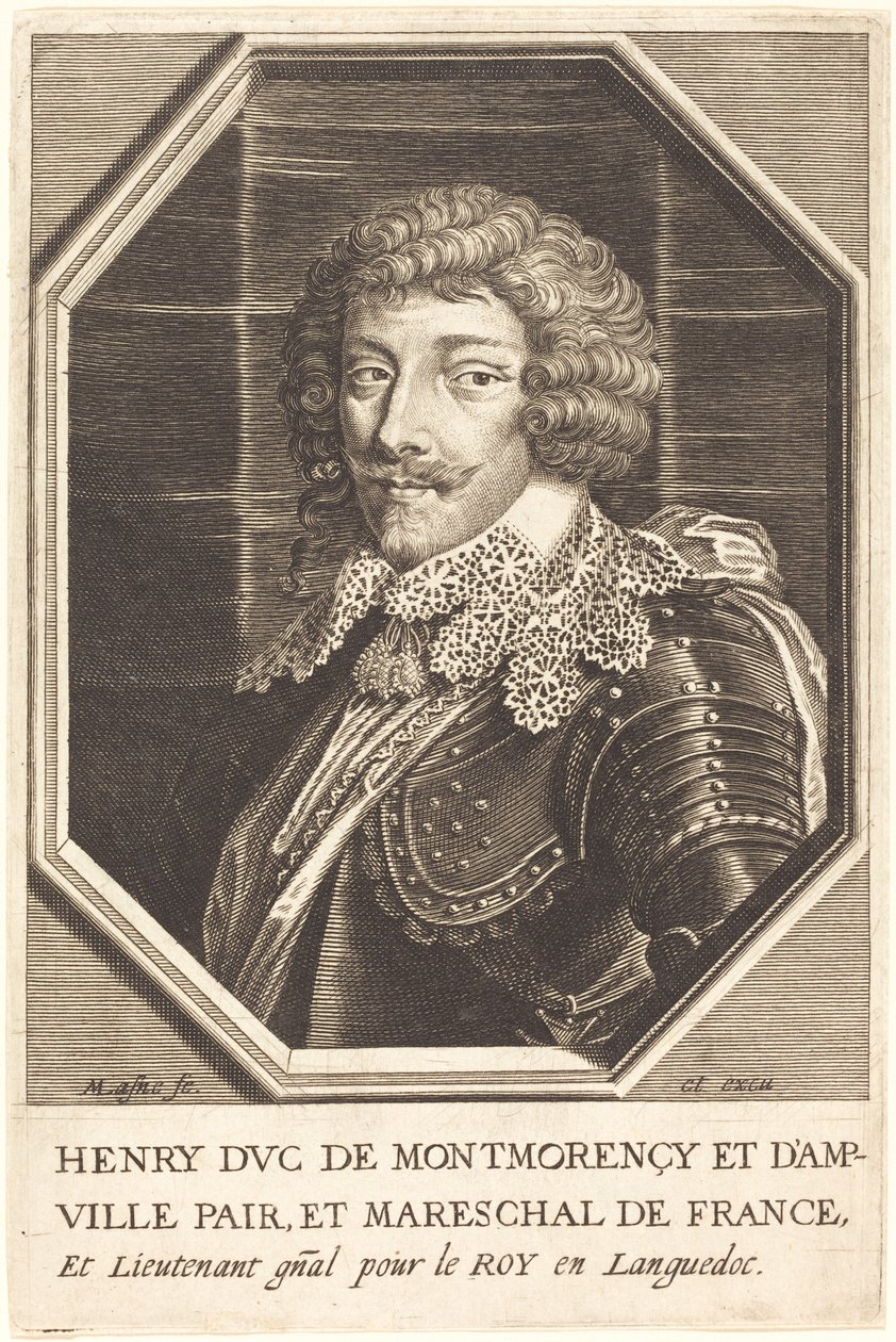 Henrik II, hertug af Montmorency af Michel Lasne