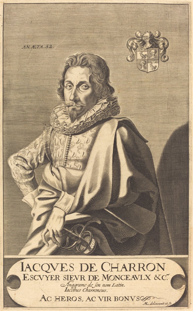 Jacques de Charron af Michel Lasne