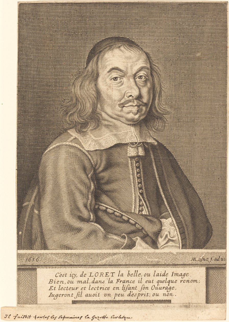 Jean Loret af Michel Lasne