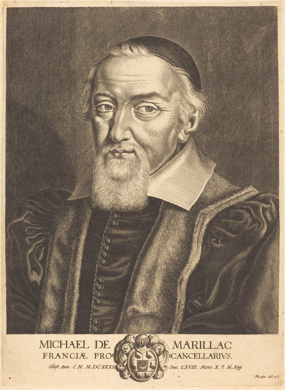 Michel deMarillac af Michel Lasne