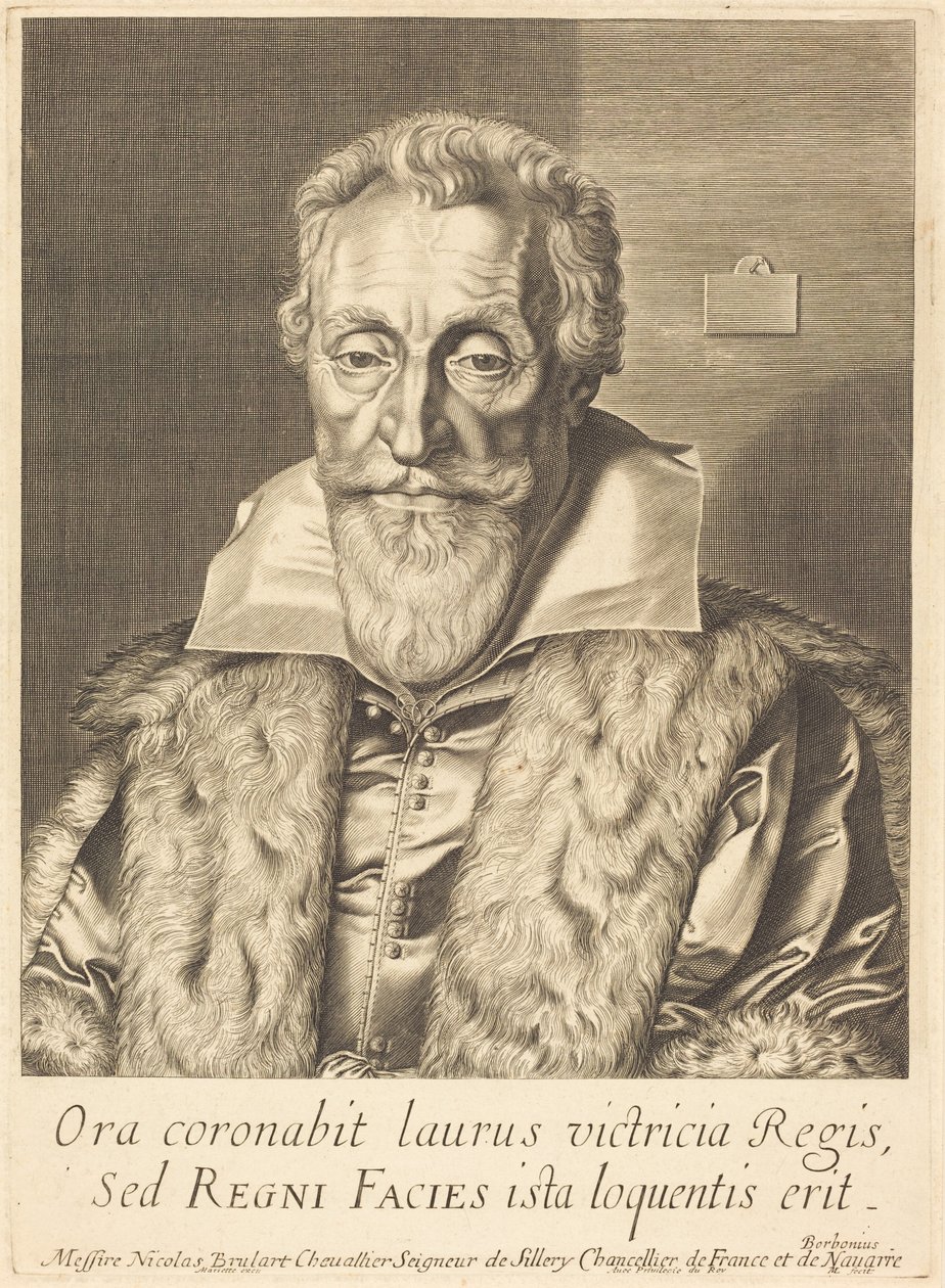 Nicolas Brulart af Michel Lasne