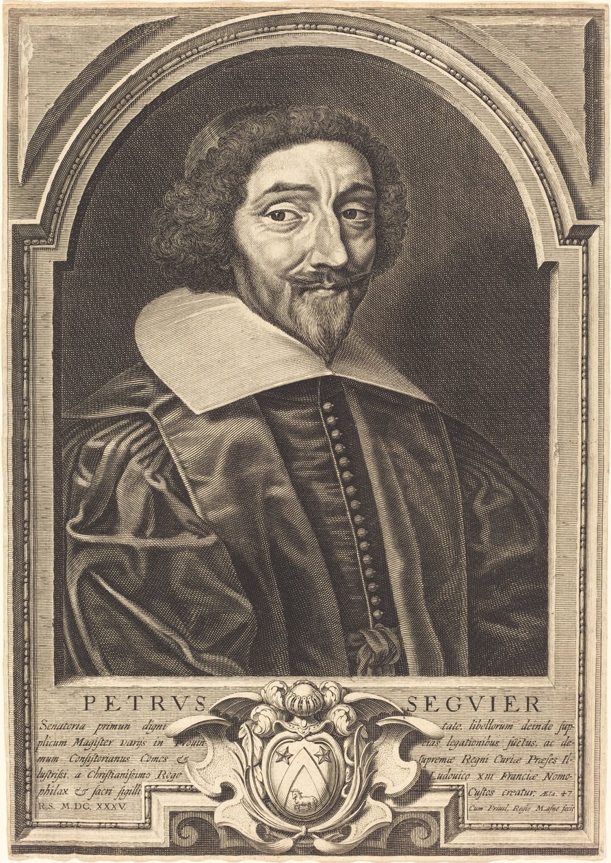 Pierre Séguier af Michel Lasne