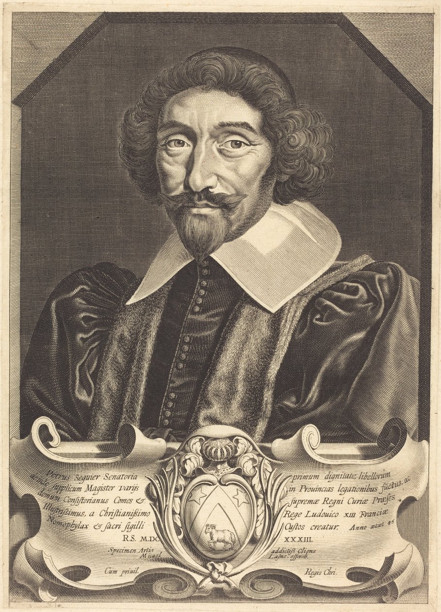 Pierre Seguier af Michel Lasne