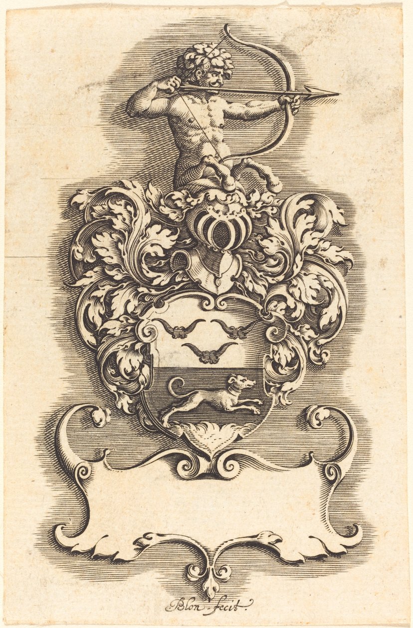 våbenskjold af Michel Le Blon