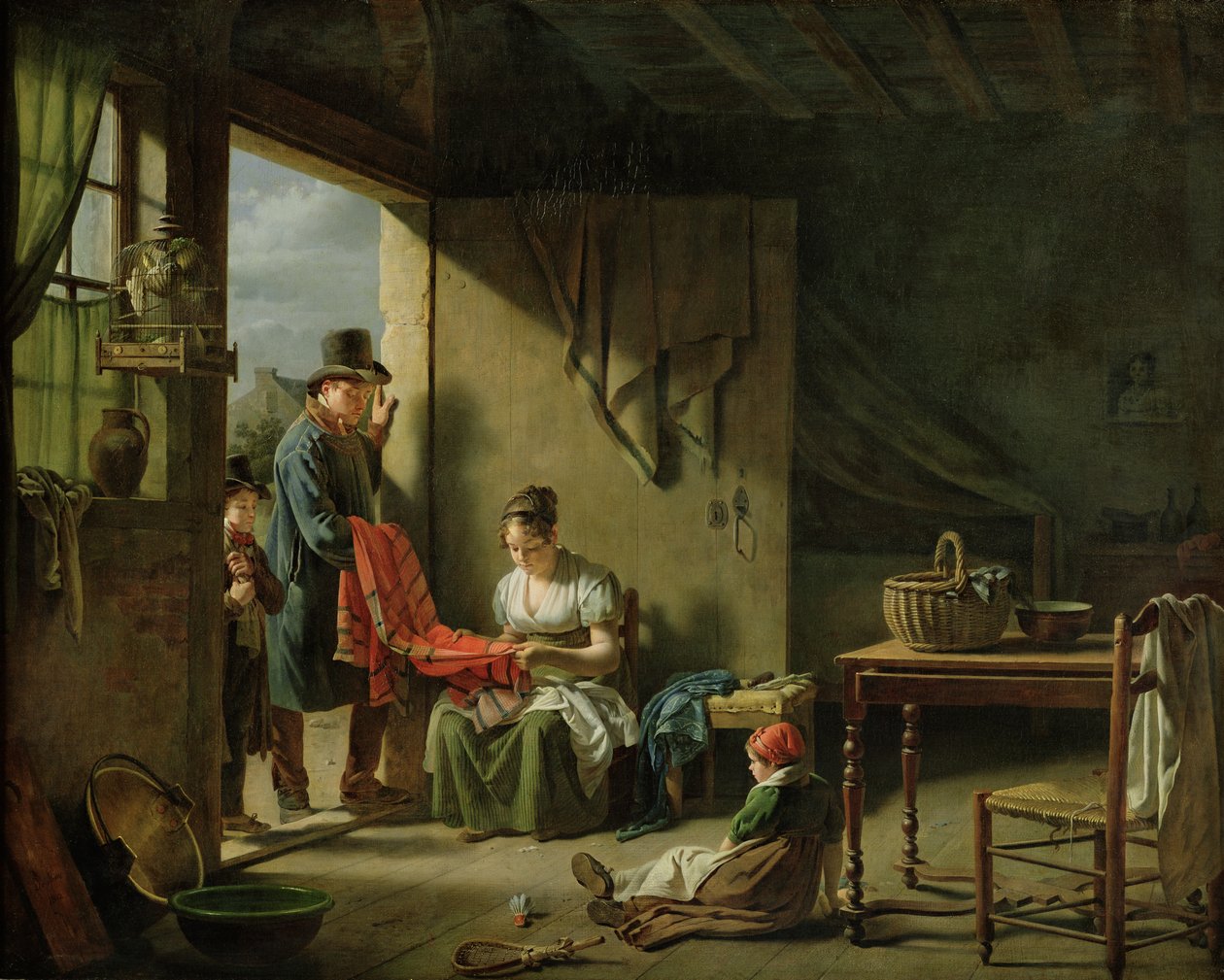 Kræmmeren, 1812 af Michel Martin Drolling