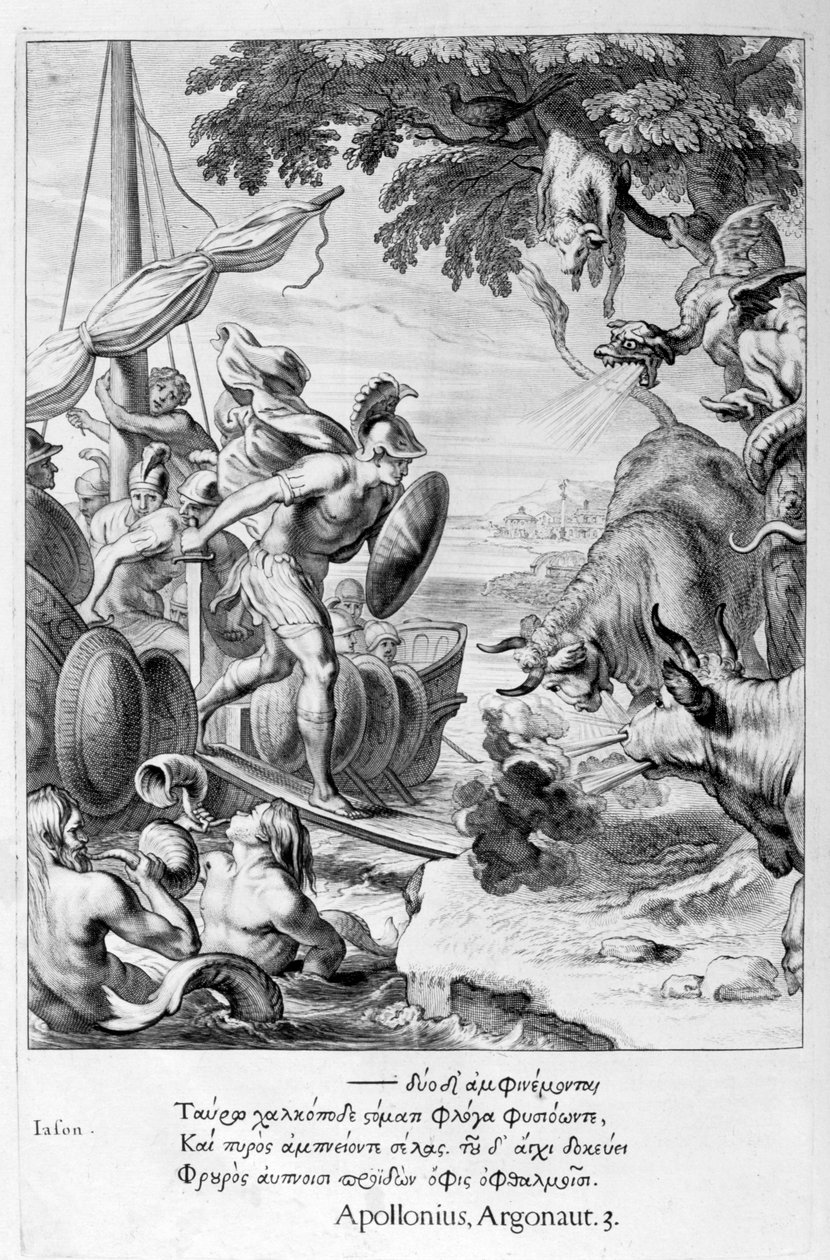Jason og Argonauterne, 1655 af Michel de Marolles