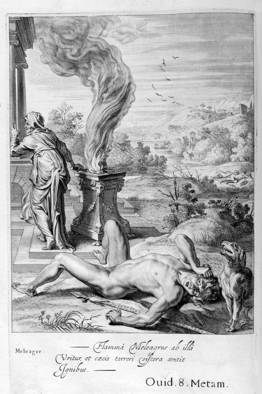 Meleager, 1655 af Michel de Marolles