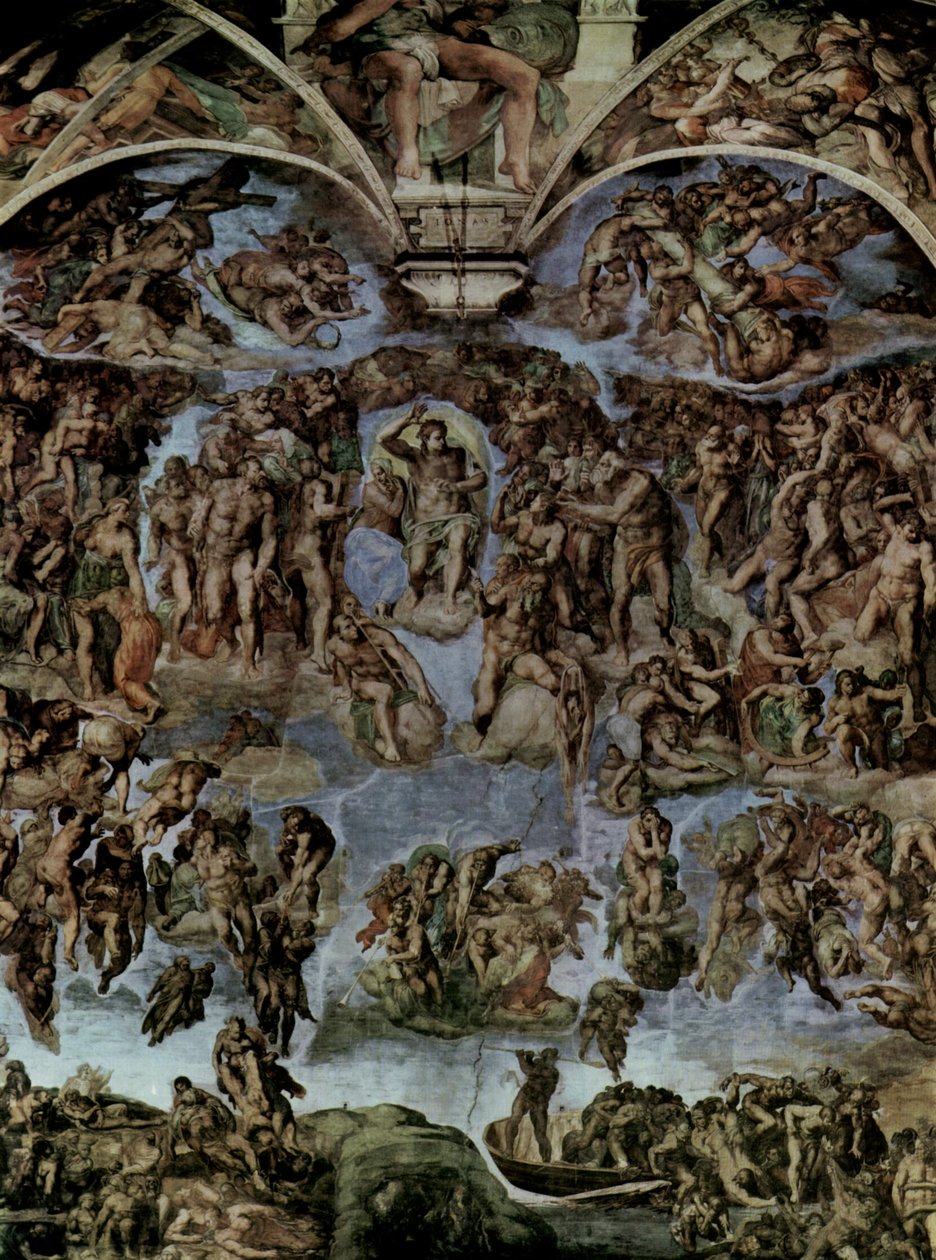 Den sidste dom af Michelangelo Buonarroti