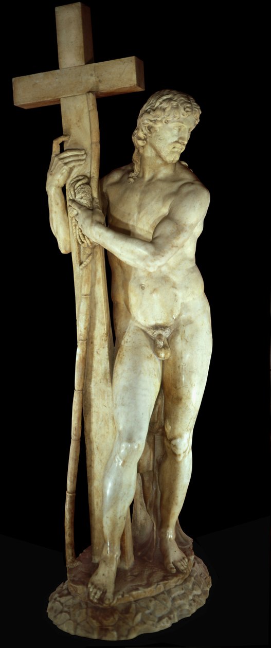 Kristus Forløseren, 1521 (marmor) af Michelangelo Buonarroti