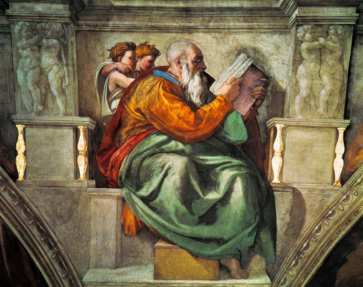 Profeten Zacharias af Michelangelo Buonarroti