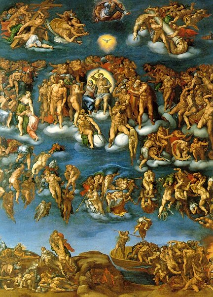 Den sidste dom af Michelangelo Buonarroti