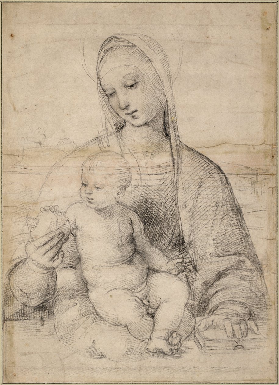 Madonna fra Granatæble af Michelangelo Buonarroti