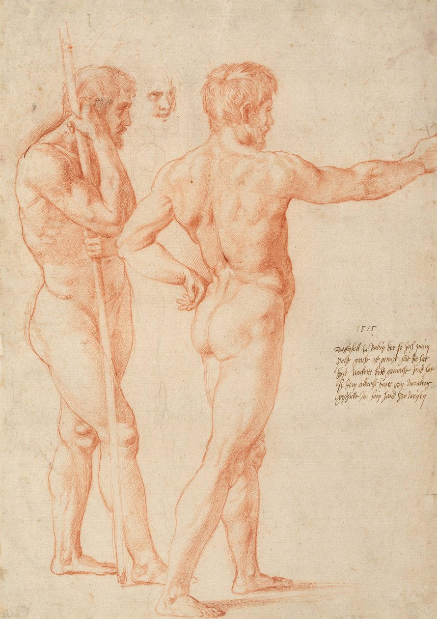 Nøgenstudier af Michelangelo Buonarroti