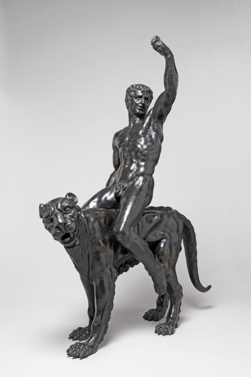 Nøgne bacchants rider på pantere af Michelangelo Buonarroti